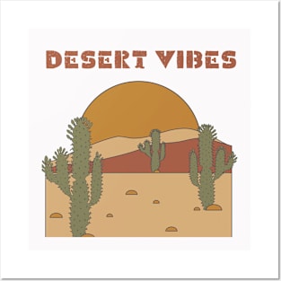 Desert Vibes Posters and Art